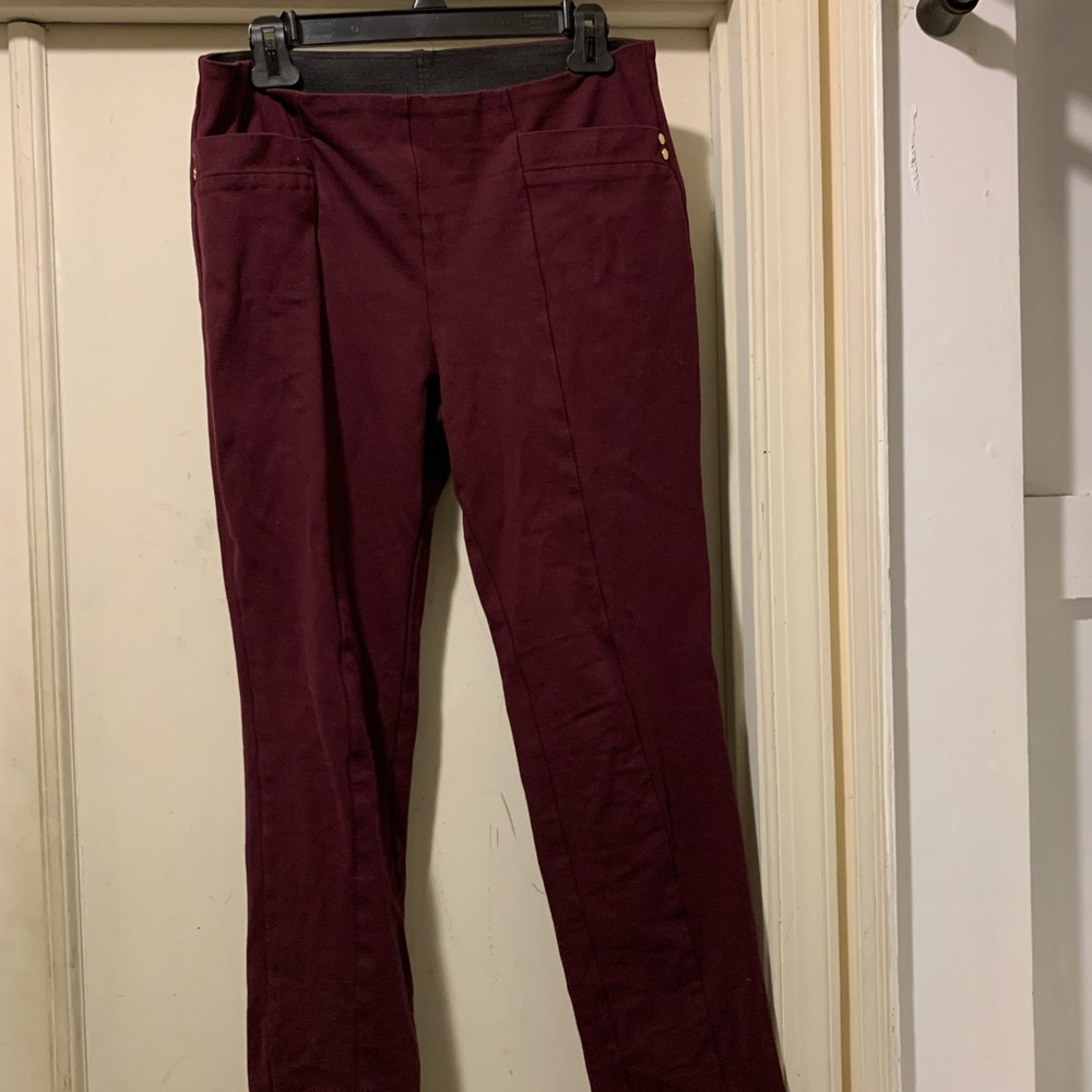 Anne Klein Plum Trousers